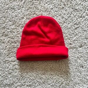 red beenie